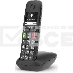 Радиотелефон Dect Gigaset E290 SYS черный АОН, фото 1