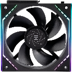 Кулер для корпуса Thermalright TL-M12QR Reverse (124x120x25mm, 4-pin PWM, ARGB, 47.6CFM, 23.2dBA, 1500RPM, черный), фото 1