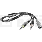 Гарнитура Defender Cujo чёрный/красный, проводная, фото2