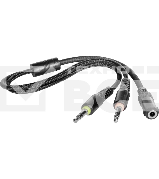 Гарнитура Defender Cujo чёрный/красный, проводная