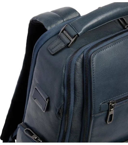 Рюкзак мужской Piquadro Solm CA7023S141BM/AV серо-голубой кожа