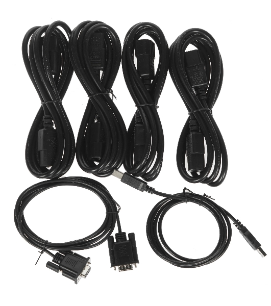 Источник бесперебойного питания CyberPower PR1000ELCDRT1U/1000 ВА/800 Вт/USB/RS-232/EPO/SNMPslot/6 x IEC 320 C13 (компьютерная)