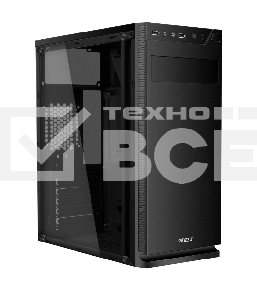 Компьютерный корпус Ginzzu A250  Window  w/o PSU