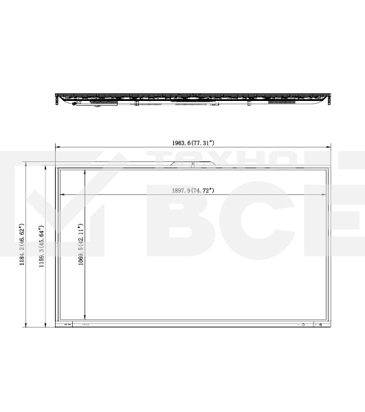 Дисплей LED HIKVISION DS-D5B86RB/C 86