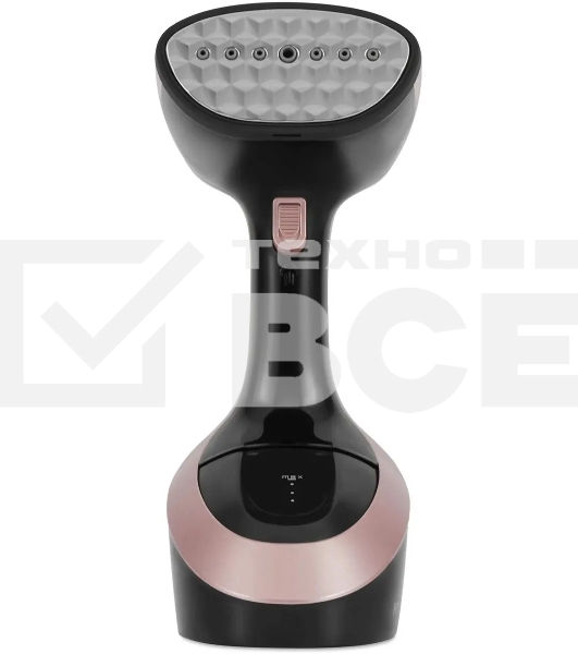 Отпариватель Hyundai H-HS02127 черный/розовый, 1650 Вт, 25 г/мин, 300 мл