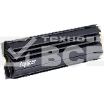 Накопитель SSD Apacer AS2280Q4U, 1Tb, M.2 2280, PCIe 4.0 x4, NVMe, R/W 7300/6000, с радиатором, фото2