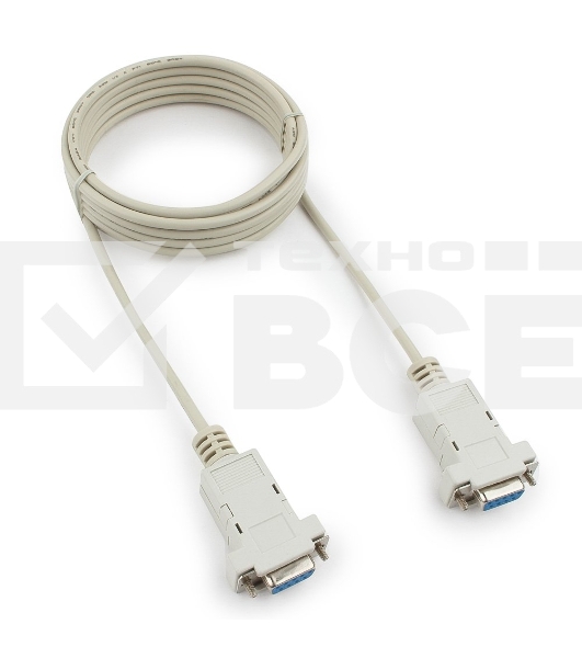 Кабель 0-модемный Cablexpert CC-134-10-N, 9F/9F, Pro, 3.0м, пакет
