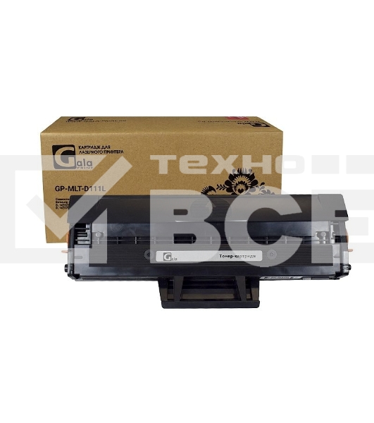 Картридж GalaPrint GP-MLT-D111L чёрный (1800 стр) для Samsung Xpress SL-M2020/SL-M2020W/SL-M2021/SL-M2022/M2070F/SL-M2070W/SL-M2070F/SL-M2070FW/SL-M2071 (для аппаратов, выпущенных после 01.07.2017)