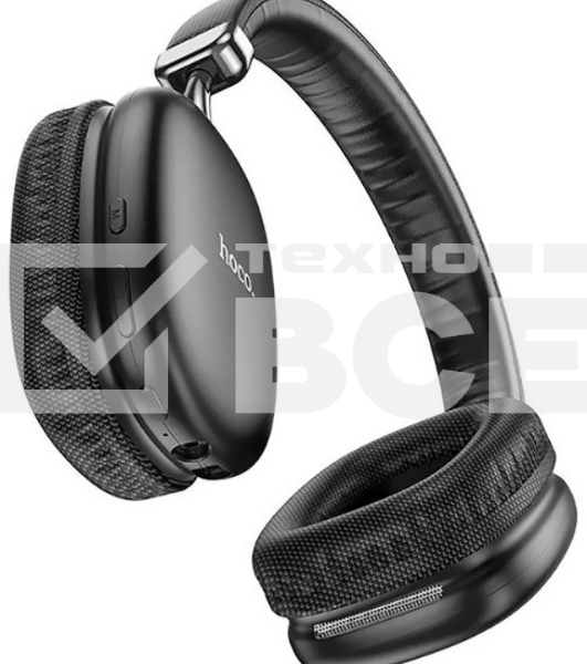 Наушники накладные Hoco W35 черный беспроводные bluetooth оголовье