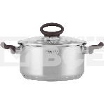 Кастрюля Rondell Tierno RDS-1593, 4.8л, 24см, с крышкой, стальной, фото5