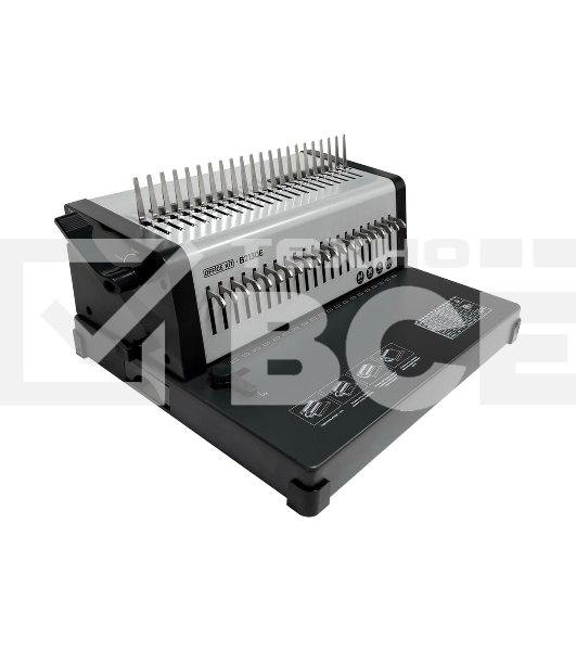 Переплетчик Office Kit B2130E A4/перф.35л.сшив/макс.500л./пластик.пруж. (6-51мм)/электр.