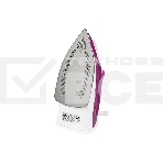 Утюг HOMESTAR HS-4007 1800 Вт, пар, спрей, самоочистка, тефлоновая подошва, белый/фиолетовый, фото3
