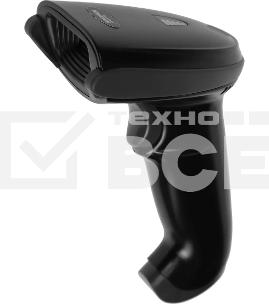 Сканер штрих-кода ручной Mertech 2210 P2D 1D/2D, имидж, проводной, 100 скан/сек, USB-HID; USB-COM - эмуляция, чёрный