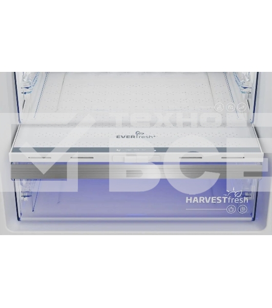 Холодильник Beko B5RCNK403ZW белый двухкамерный 257/100л морозилка снизу, No Frost