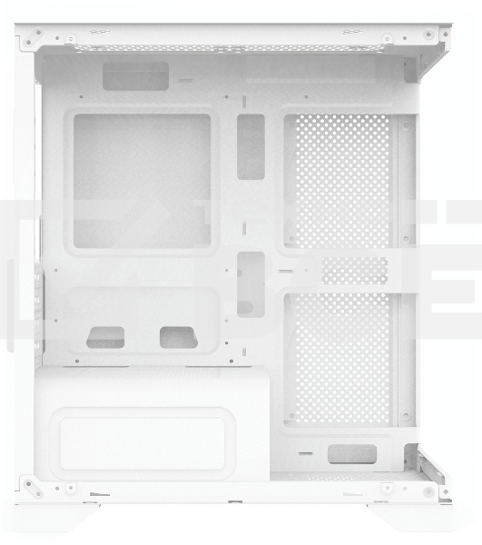 Компьютерный корпус Bloody BD-CC103F белый без БП mATX 7x120mm 1xUSB2.0 1xUSB3.0 audio bott PSU