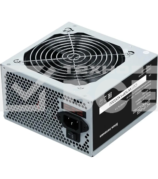 Блок питания KingPrice ATX 600W KPPSU600 (20+4pin) 120мм fan 4xSATA