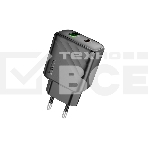 Сетевое зарядное устройство Hoco 30Вт, 3А, QC3.0/PD, 1хUSB, 1хType-C, CS23A, черный, коробка, фото3