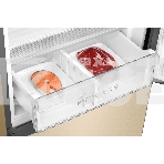 Холодильник Haier C4F640CGGU1 золотистый двухкамерный 285/115л морозилка снизу, No Frost, фото15