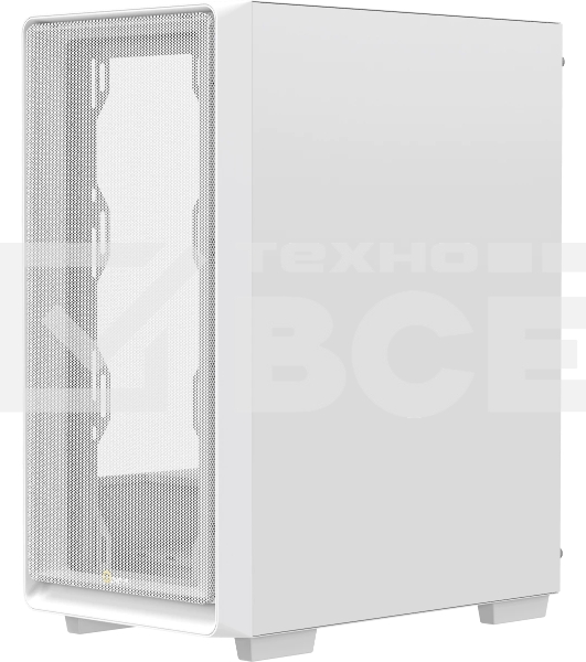 Компьютерный корпус Ocypus Gamma C60 WH ATX/win/white/no PSU/Tempered Glass