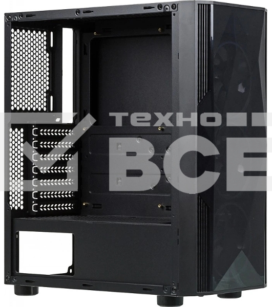 Компьютерный корпус Aerocool/Formula F-3401 (V1) черный без БП ATX 3x120мм 2xUSB 2.0 1xUSB 3.0 audio bott PSU