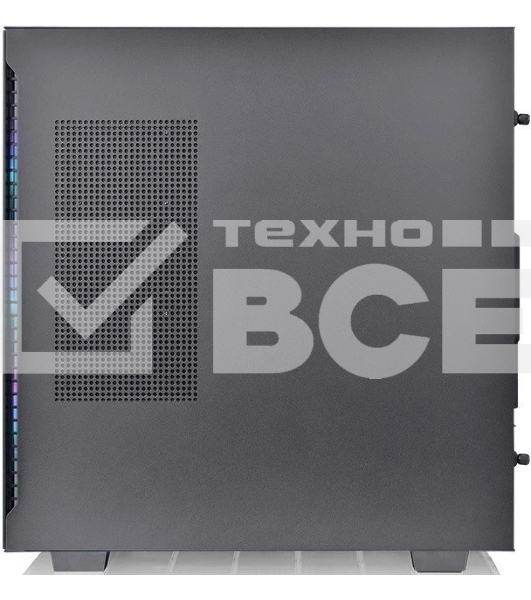 Компьютерный корпус Thermaltake Divider 300 TG ARGb черный без БП ATX 2x120мм 2xUSB 3.0 audio front door bott PSU