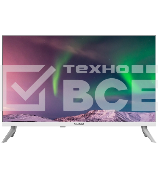 Телевизор Polarline 24' 24PL52TC (Rev. 2) белый LED HD 60Hz