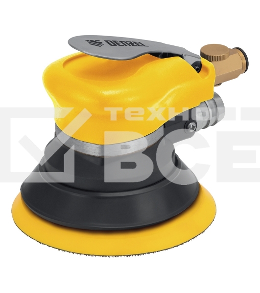 Эксцентриковая шлифовальная машина Denzel EPG125, 125 мм, 9000 об/мин, 5 мм, 113 л/мин