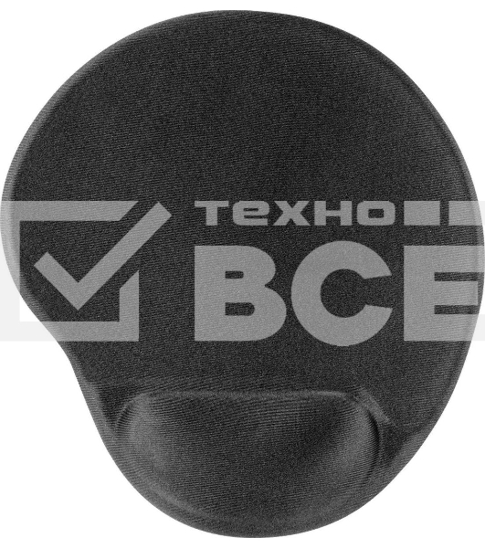 Коврик для мыши Defender гелевый (большой 26x22) 280 gr. (Easy Work) черный