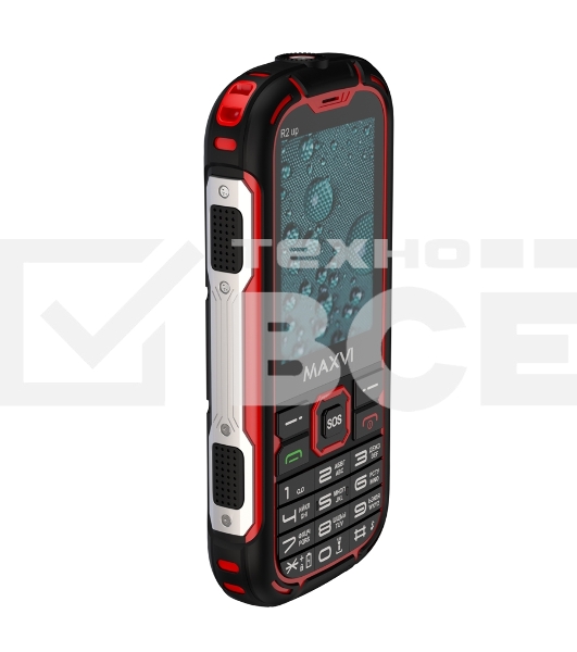 Мобильный телефон Maxvi R2 up красный