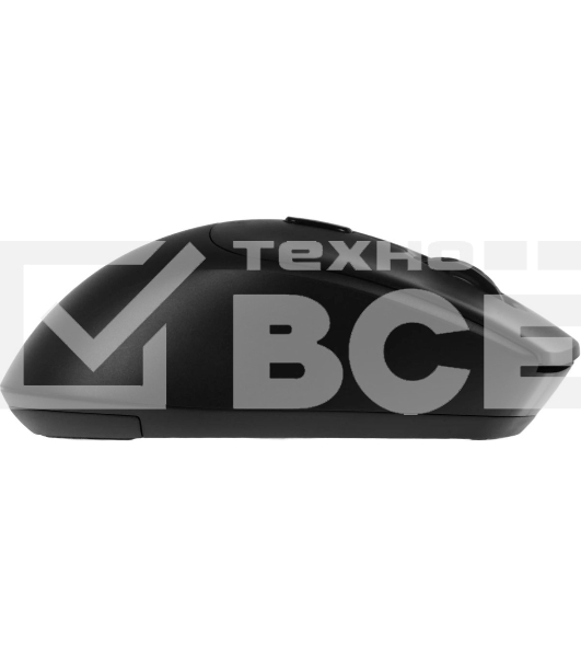 Мышь беспроводная Defender Effect X MS-095 черный, 1600 dpi, радиоканал, USB, кнопки - 6