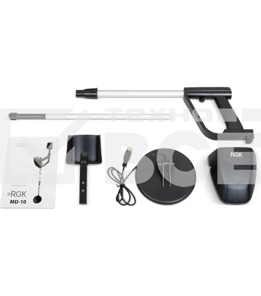 Металлоискатель RGK MD10 черный (776219)