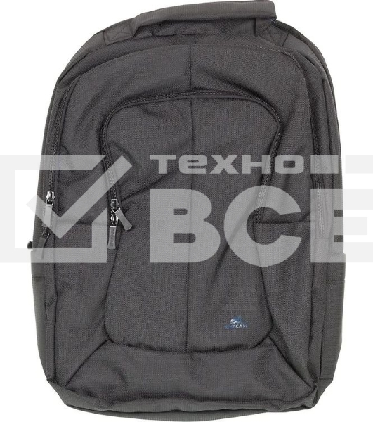 Рюкзак для ноутбука 17' Riva 8460 черный полиэстер (8460 BLACK)