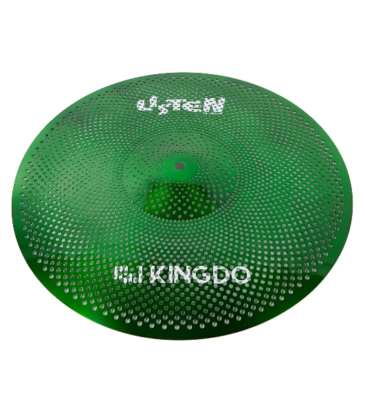 Комплект тарелок LOW VOLUME SET 14'+16'+18'+20' GREEN KINGDO LOW VOLUME SET 14'+16'+18'+20' GREEN специальный сплав, medium, звучание тихое