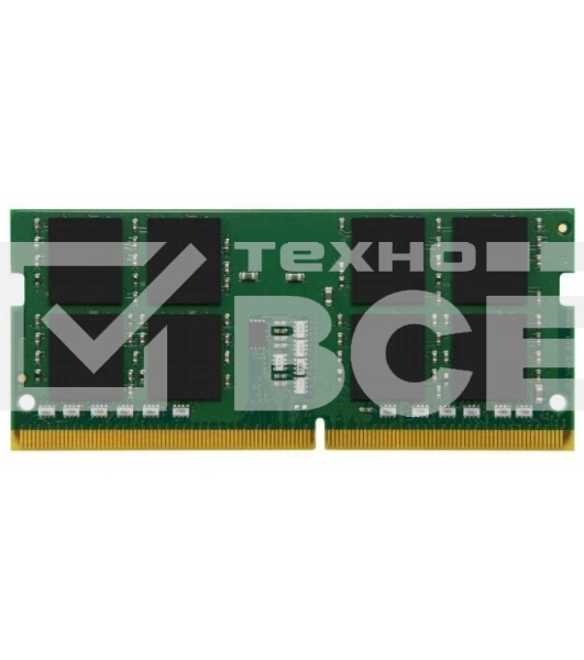 Оперативная память Kingston ValueRAM, DDR4, 16GB (1x16GB), 2666MHz, CL19, SO-DIMM