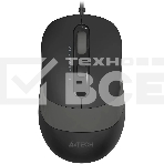 Мышь проводная A4Tech Fstyler FM10ST серый, 1600 dpi, USB, кнопки - 4, фото 1