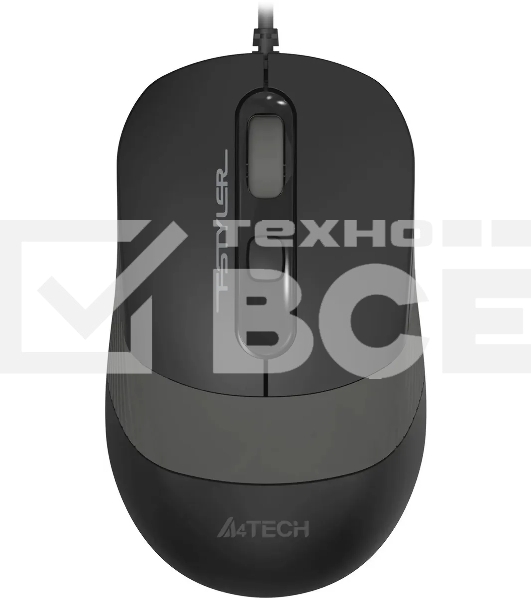 Мышь проводная A4Tech Fstyler FM10ST серый, 1600 dpi, USB, кнопки - 4