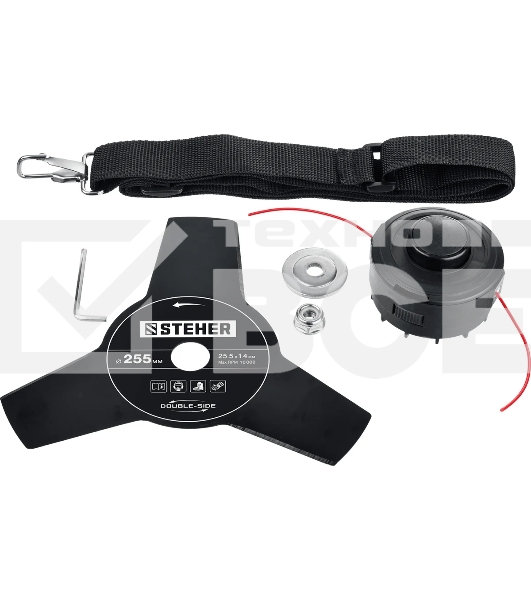 Сетевой триммер STEHER 1300 Вт коса сетевая, ш/с 38/25 см