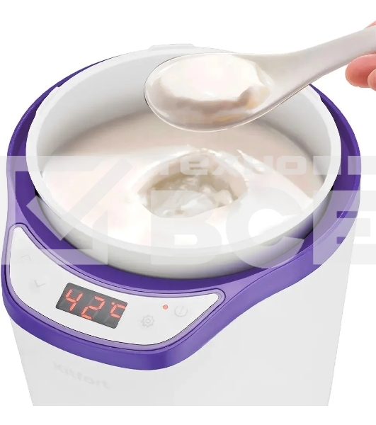 Йогуртница Kitfort КТ-2077-1 фиолетовый