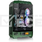 Компьютерный корпус Thermaltake The Tower 300 Racing Green зеленый без БП miniITX 8x120mm 6x140mm 2xUSB3.0 audio bott PSU, фото6