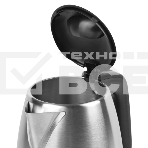 Чайник Centek CT-1070 матовый черный/серебристый 1.5л, фото2