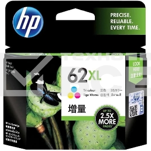 Картридж струйный HP 62XL C2P07AE многоцветный (415стр.) для HP OJ 200