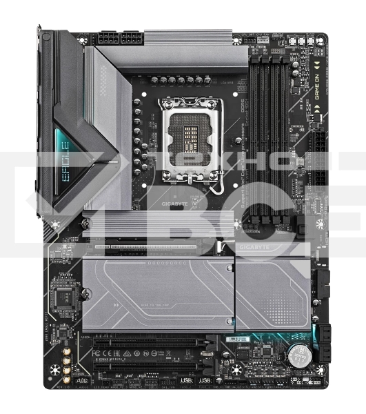 Материнская плата Gigabyte Z890 EAGLE WIFI7, LGA 1851, Intel Z890, 4xDDR5, 4xSATA, 4xM.2, 1xPCIe 5.0 x16, 2xPCIe 4.0 x4, 1xDP, 1xUSB Type-C, 1x2.5Gb LAN, 2xUSB-A 3.2 Gen 2, 3xUSB-A 3.2 Gen 1, 4xUSB 2.0, 3x3.5 мм, 7.1, ATX