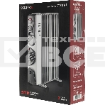 Масляный обогреватель Centek CT-6203-9 (9 секций) белый, 2400 Вт, 20 м2, 3 режима, термостат, фото9