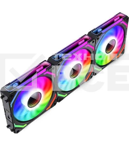 Вентилятор Redragon GC-F012 черный 120мм 2000rpm 29.2db 4-pin
