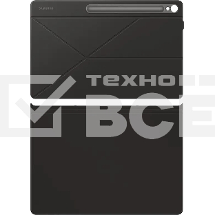 Чехол Samsung для Samsung Galaxy Tab S10 FE+ Smart Book Cover поликарбонат/полиуретан черный (EF-BX620PBEGRU)