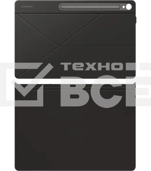 Чехол Samsung для Samsung Galaxy Tab S10 FE+ Smart Book Cover поликарбонат/полиуретан черный (EF-BX620PBEGRU)