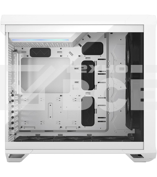 Компьютерный корпус Fractal Design Torrent белый TG Clear Tint / E-ATX, TG, 2x3.5, 4x2.5, 7xPCI, 1xUSB-C, 2xUSB 3.0 / 2x180мм, 3x140мм fans inc. / FD-C-TOR1A-03