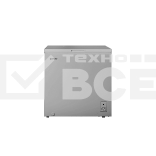 Морозильный ларь Kraft BD(W)-230SRX серебристый, 214л