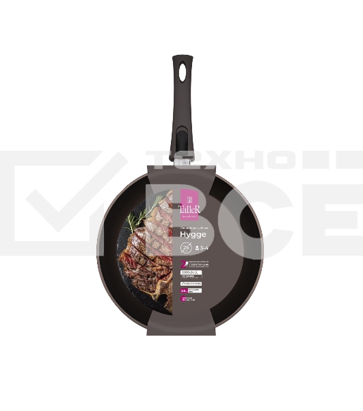 Сковорода глубокая TalleR TR-44109 Хюгге 26 см, со съемной ручкой