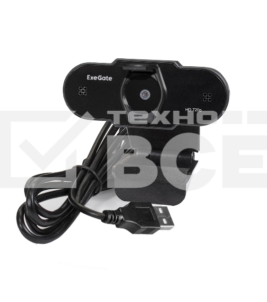 Веб-камера ExeGate EX287386RUS BlackView C525 HD Tripod (матрица 1/3